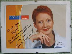 Beate Werner von der MDR Sendung Unterwegs in Sachsen